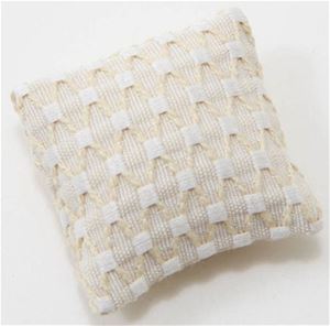 BB80001 - Ecru Basket Weave Pillow