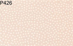 BH426 - Prepasted Wallpaper, 3 Pieces: Beige Dots