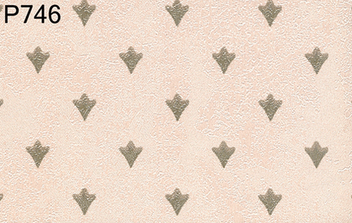 BH746 - Prepasted Wallpaper, 3 Pieces: Green Sconces On Tan