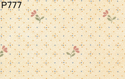 BH777 - Prepasted Wallpaper, 3 Pieces: Posies On Sand