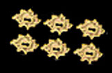 BLD124 - Large French Escutcheon 6Pcs