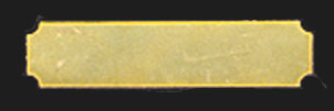 BLD135 - Rectangular Push Plate 1Pc