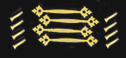 BLD137 - Colonial Sash Lift 4Pcs