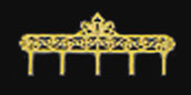 BLD140 - Ornate Wall Rack 1Pc