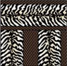 BP1AN102 - Discontinued: Wallpaper, 6pc: Zebra