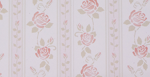 BP1ED114 - Wallpaper, 6pc: Martha&#39;s Rose