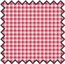 BPFFR06 - Discontinued: ..Silk Fabric: French Check Red