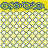BPHCN104 - 1/2In Scale Wallpaper, 6pc: Fretwork