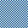 BPHKT105 - 1/2In Scale Wallpaper, 6pc: Check, Blue
