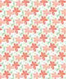 BPQFL101 - 1/4In Scale Wallpaper, 6pc: Blossom