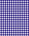 BPQGG101 - 1/4In Scale Wallpaper, 6pc: Gingham, Blue