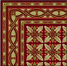 BPRG104 - Rug: Needlept Black