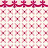BPHAM102R - 1/2In Scale Wallpaper, 6pc: Stencil, Red