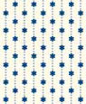BPQGE103M - 1/4In Scale Wallpaper, 6pc: Ribbon, Midnight