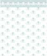 BPQGE117B - 1/4In Scale Wallpaper, 6pc: Kathleen, Blue
