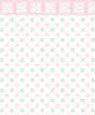 BPQKT601R - 1/4In Scale Wallpaper, 6pc: Snowflake, Rose
