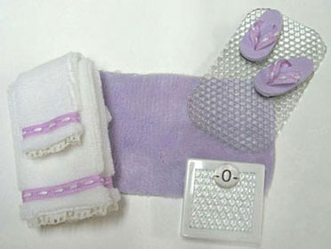 BYBB10 - Bath Set, Assorted Colors
