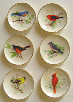 BYBCDD152 - Bright Bird Plate 6Pcs.