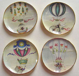 BYBCDD223 - Balloon Platter 4Pcs