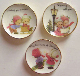 BYBCDD270 - 3 Pastel Winter Children