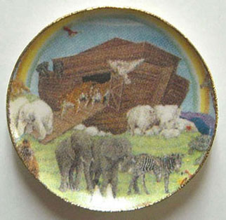 BYBCDD317 - Noah&#39;s Ark Platter