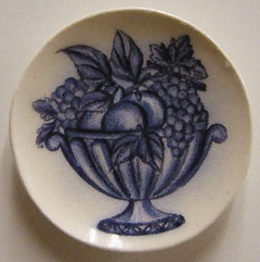 BYBCDD531 - Blue Fruit Plate