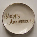 BYBCDD563 - Happy Anniversary Plate