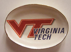 BYBCDD579 - Virginia Tech Platter