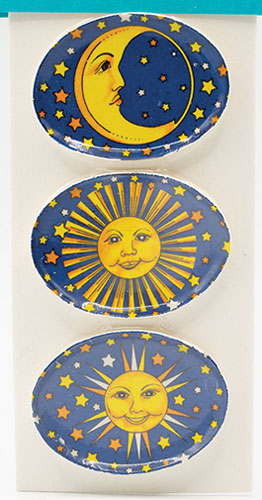 BYBCDD712 - Moon and Stars Oval Platters