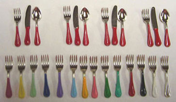 BYBFL1 - Silver Flatware Serves 4, Assorted