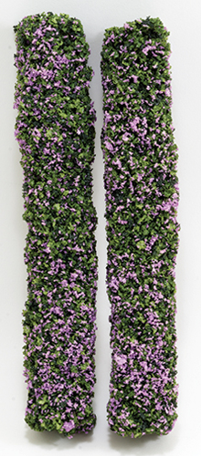 CA0280 - Purple Lilac Hedges, 2 Pieces