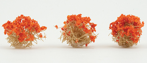 CA0311 - Orange Brittle Bushes, 3pc