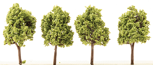 CA7000 - 2-1/2 Inch Light Green Tree, 4PK