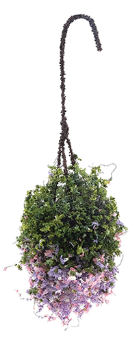 CAHBS16 - .Hanging Basket: Pink-Purple-White, Small