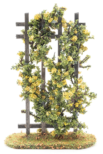 CARTY - Rose Trellis, Yellow