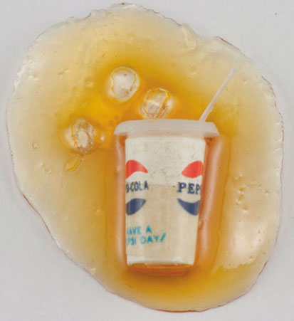 CAR1043 - Spilled Glass Of Pop, Assorted