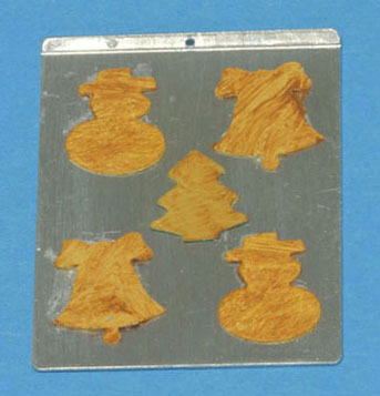CAR1047 - Christmas Cookies On Sheet