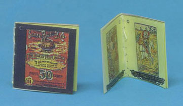 CAR1633 - Don Quixote &amp; Sears Readable Books, Antique Repro