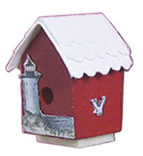 CAR1071 - Bird House Ass&#39;T Colors/Designs
