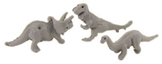 CAR8M12 - Dinosaurs 3 Pcs Assorted