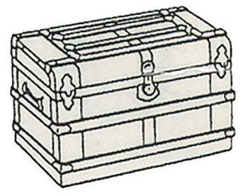 CATS24 - Small Oval Top Trunk Kit