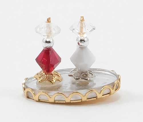 CB111 - Discontinued: ..Small Perfume Tray With 2 Bottles