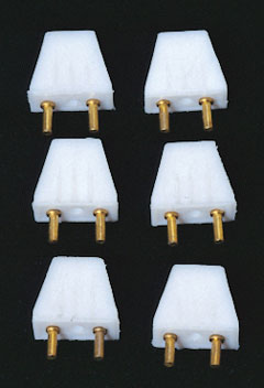 CK1004-3 - Male Plug, 6/Pk