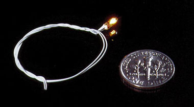 CK1020G - 1.5V Green G.O.R. Bulb Green Wire
