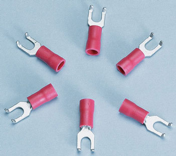 CK1102 - Flanged Spade Lugs, 6/Pk