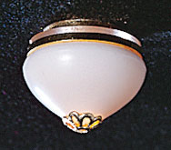 CK3722 - Sm Ceil Lmp with Rem Ornam Shade