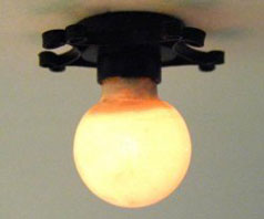 CK3725 - Black Star Burst Ceiling Fixture