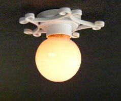CK3726 - White Star Burst Ceiling Lamp