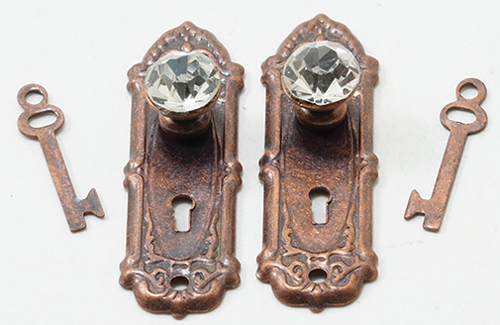 CLA05697 - Crystal Opryland Knob, Oil Rubbed Bronze, 2Pk