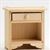 CLA08615 - Night Stand, Unfinished  ()